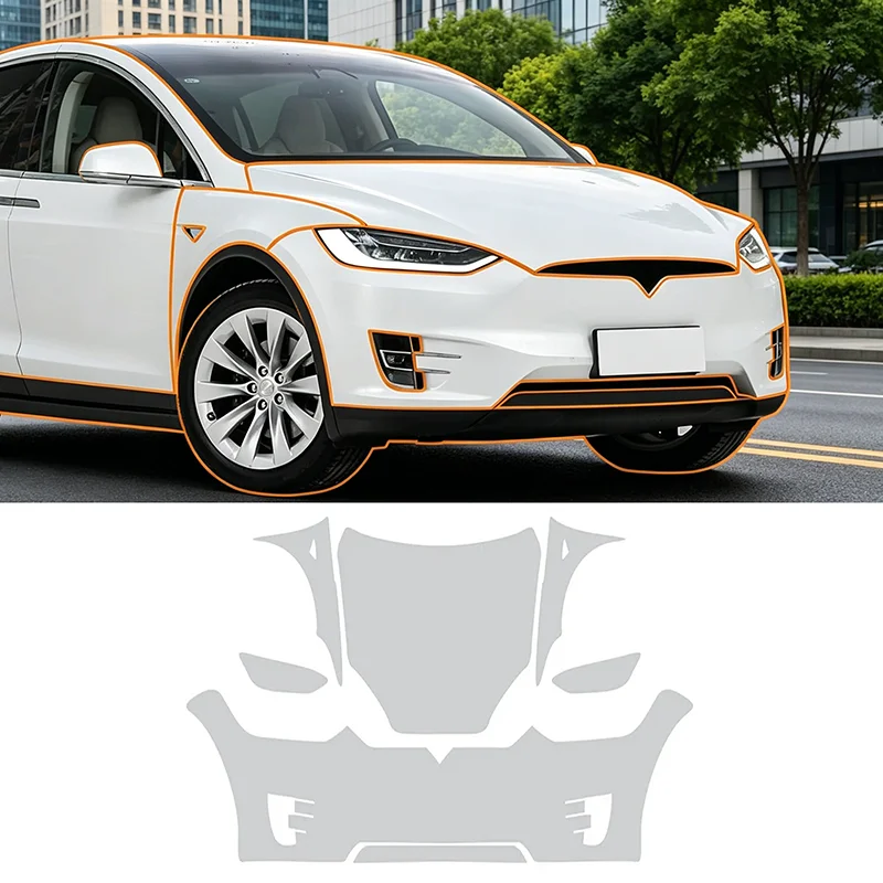 

Car Body TPU Film For Tesla Model 3 Y X S 2016-2023 3 Highland 2024 PPF TPU Transparent Car Protective Scratch Resistant Film