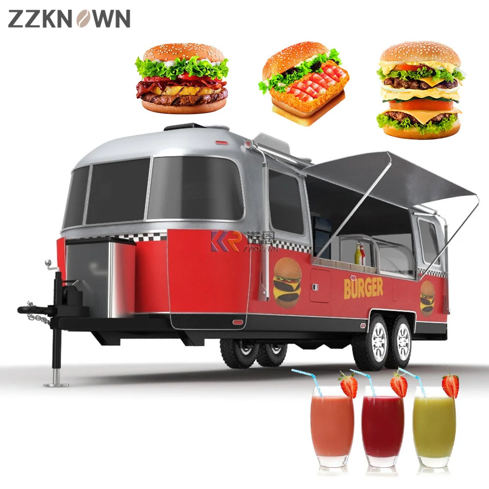 Fast Oem Air stream Street Vintage Pizza Trailers Concession Retro Mobile Coffee Trucks