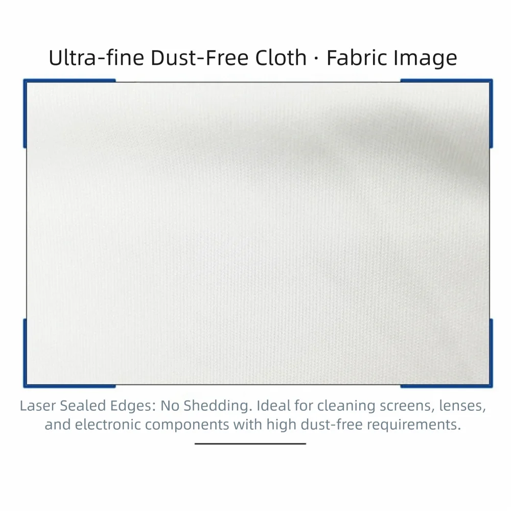 Superfeine Faser-Reinraumtücher Mehrzweck 4/6/9 Zoll Staubfreies Tuch Superabsorbierend Kratzfrei Staubfreies Reinigungspapier – Detail 3