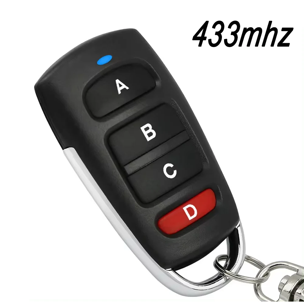 1/2/5PCS 433 Mhz Copy Remote Control Auto 4CH Code Garage Gate Door Garage Door Control Duplicator Portal Remote Control Key