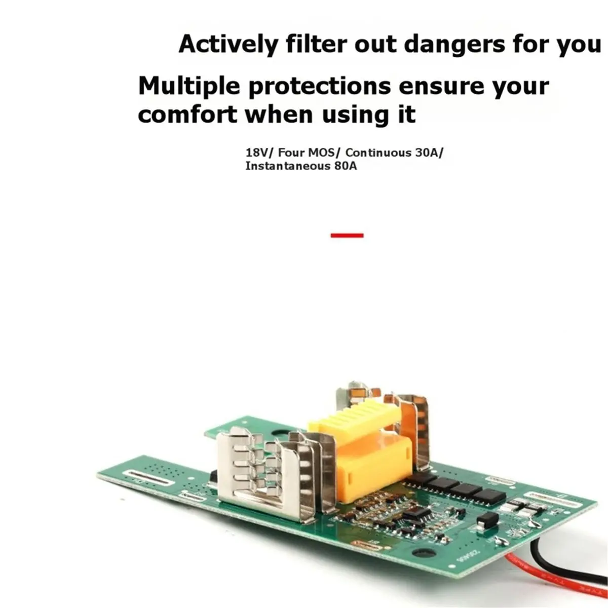 update. 18V 4MOS Li-Ion Battery Protection Board for Makita 5S 21700 Power Tools Protection Circuit Board Leak-Proof Protection