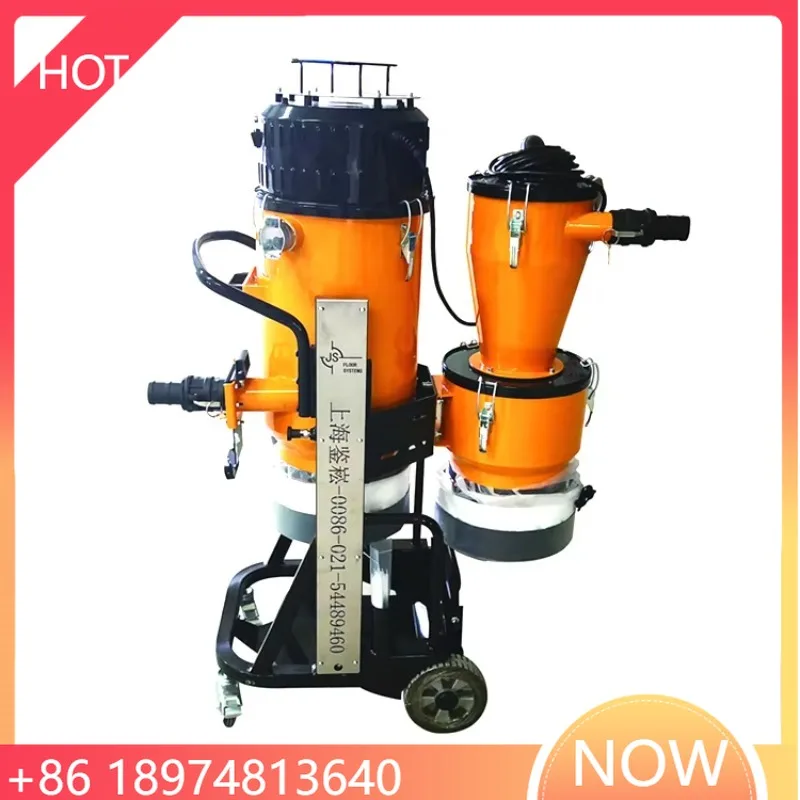 V2-X 3HP Double Silent Dust Collector Cyclone Large Industrial Vacuum Cleaner For Concrete Woodworking