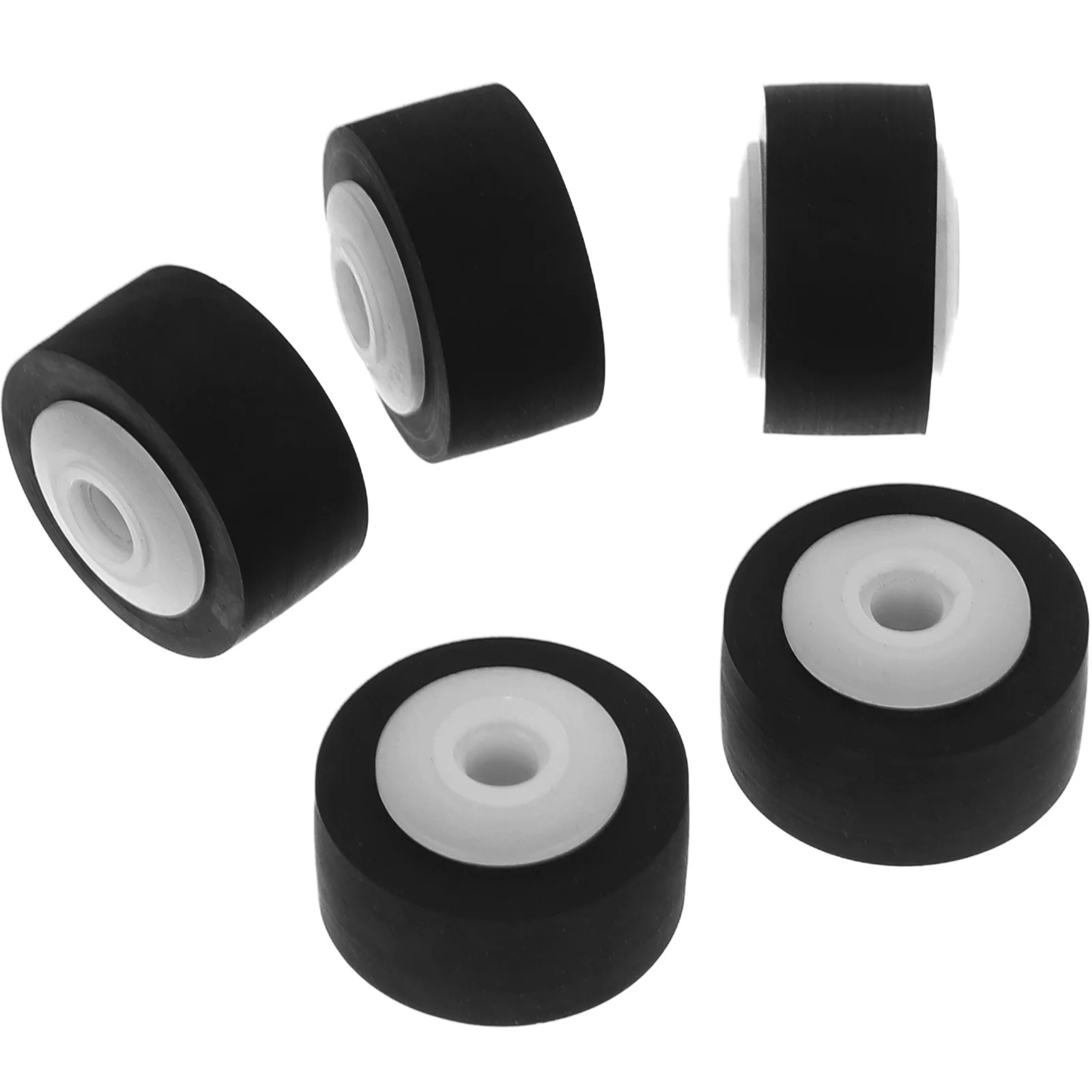 

5pcs Pinch Roller For Recorder Replacement Premium Plastic Wear-Resistant Cassette Tape Machine Repair Maintenance Audio Parts