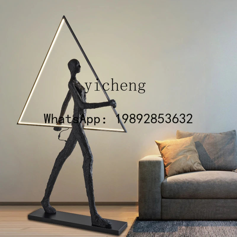 T4  Modern Large Shopping Mall Exhibition Hall Sales Department Model Room Living Room Decoration Crafts Ornament Sculpture