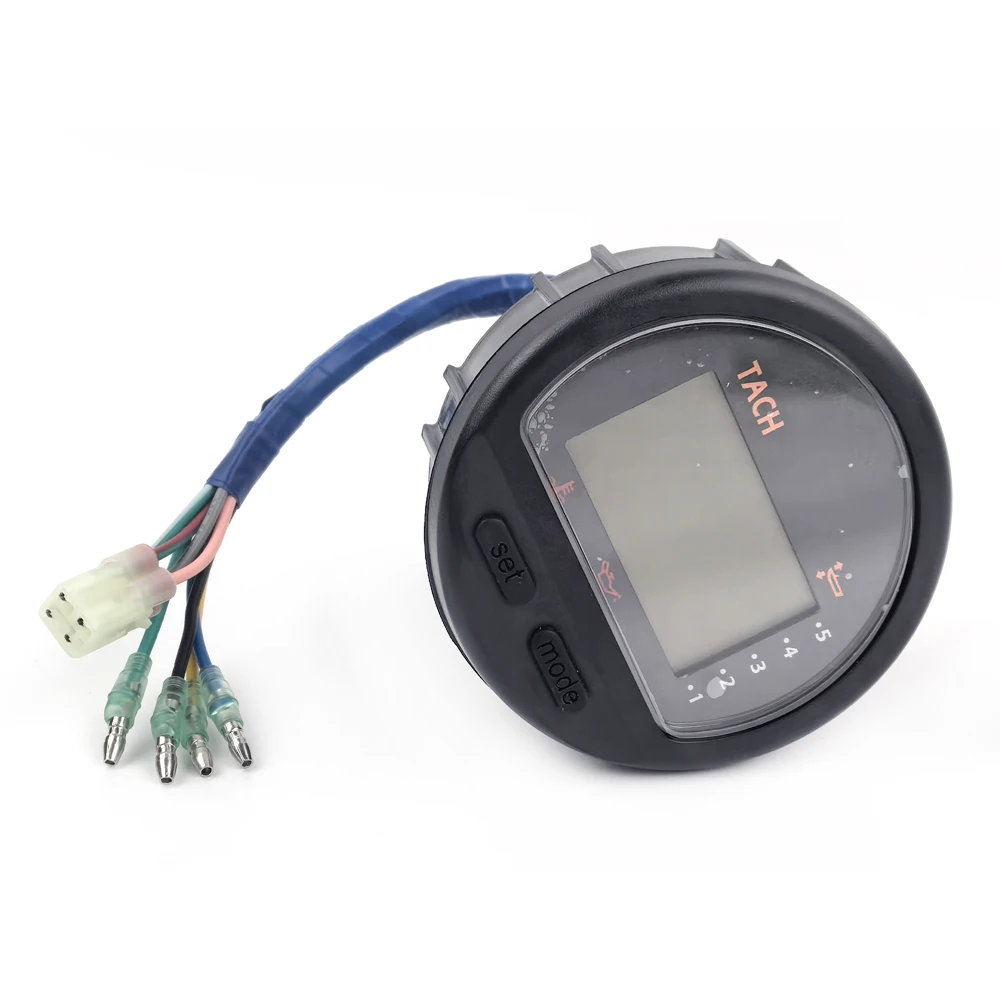 6Y5-8350T Digital Multi-Function Tachometer Gauge with Harness for Yamaha 225HP 250HP Outboard Engine