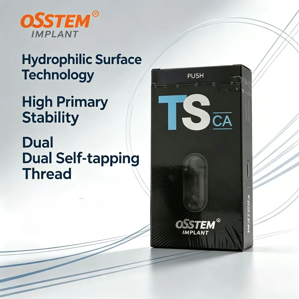 Osstem TS CA Hydrophilic Implant Fixture Micro Mini Orthodontic Bone Anchoring Screw Professional Dental Surgical Implant Tools