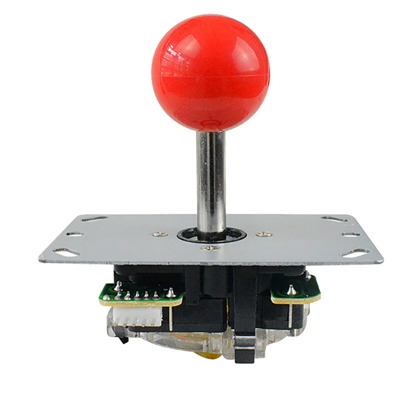 

【Sleek Design】2X 5Pin Arcade Joystick 4/8 Way Fighting Stick Replacement Parts For Game Arcade DIY Joystick(A)