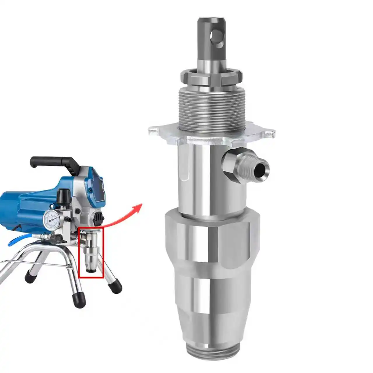 

246428 Безвоздушный распылительный насос для опрыскивателей Linelazer 3400 390 395 495 595 послепродажного обслуживания