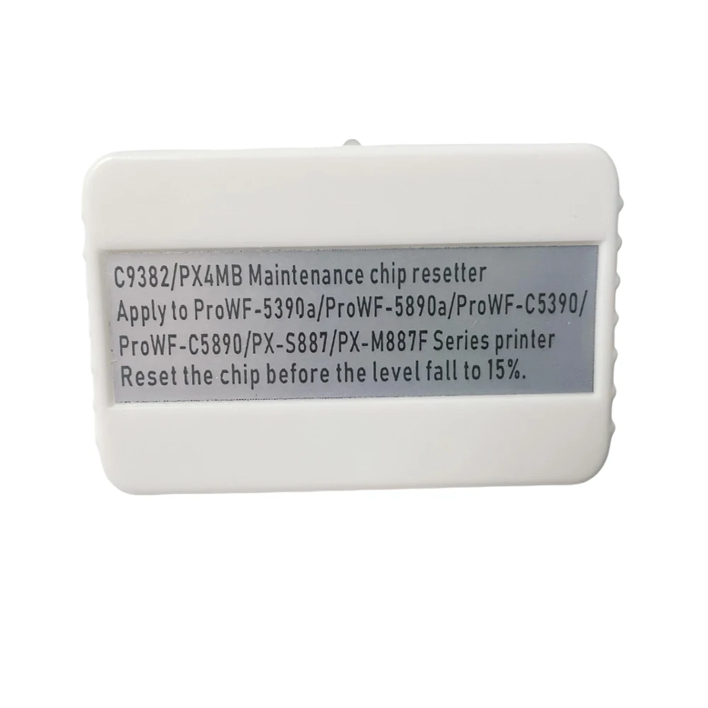 C9382 PX4MB رقاقة ريسيتر صندوق صيانة لإبسون القوى العاملة PX-S887 PX-M887F C5310 C5810 C5890 C5390 G8010 WF-C5390 الطابعات