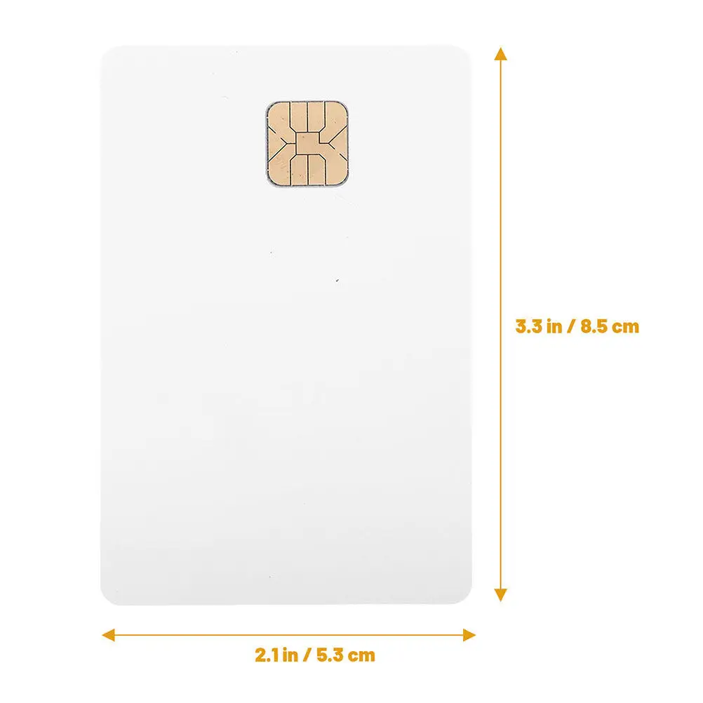 6Pcs Driver Identification Smart Card PVC Access Control System Printable Id Cards Multiuse for Truck Drivers