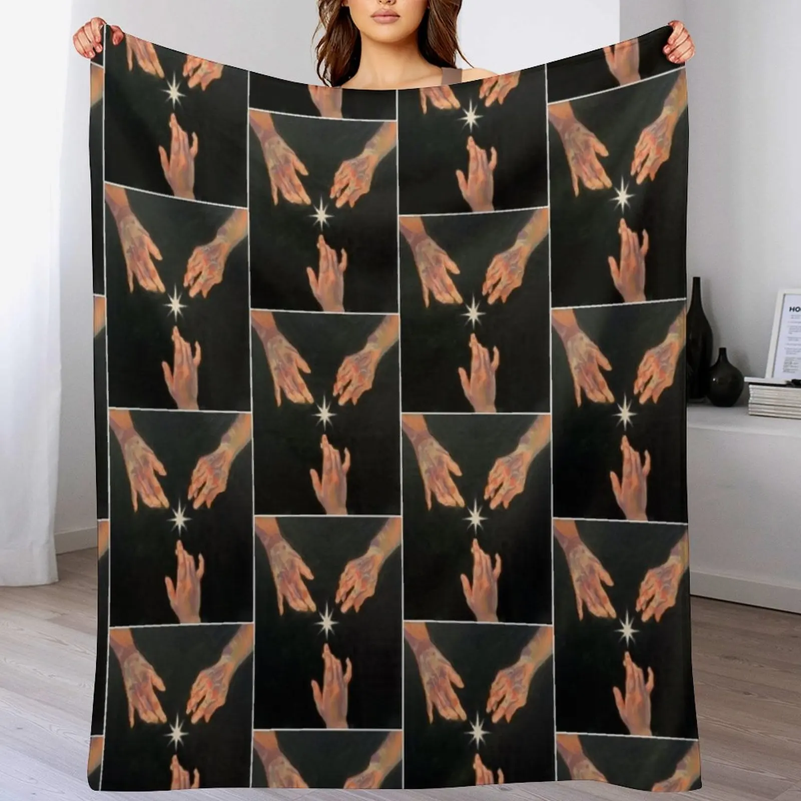 

nona the ninth Throw Blanket Stain Resistant Cozy Warm Blanket