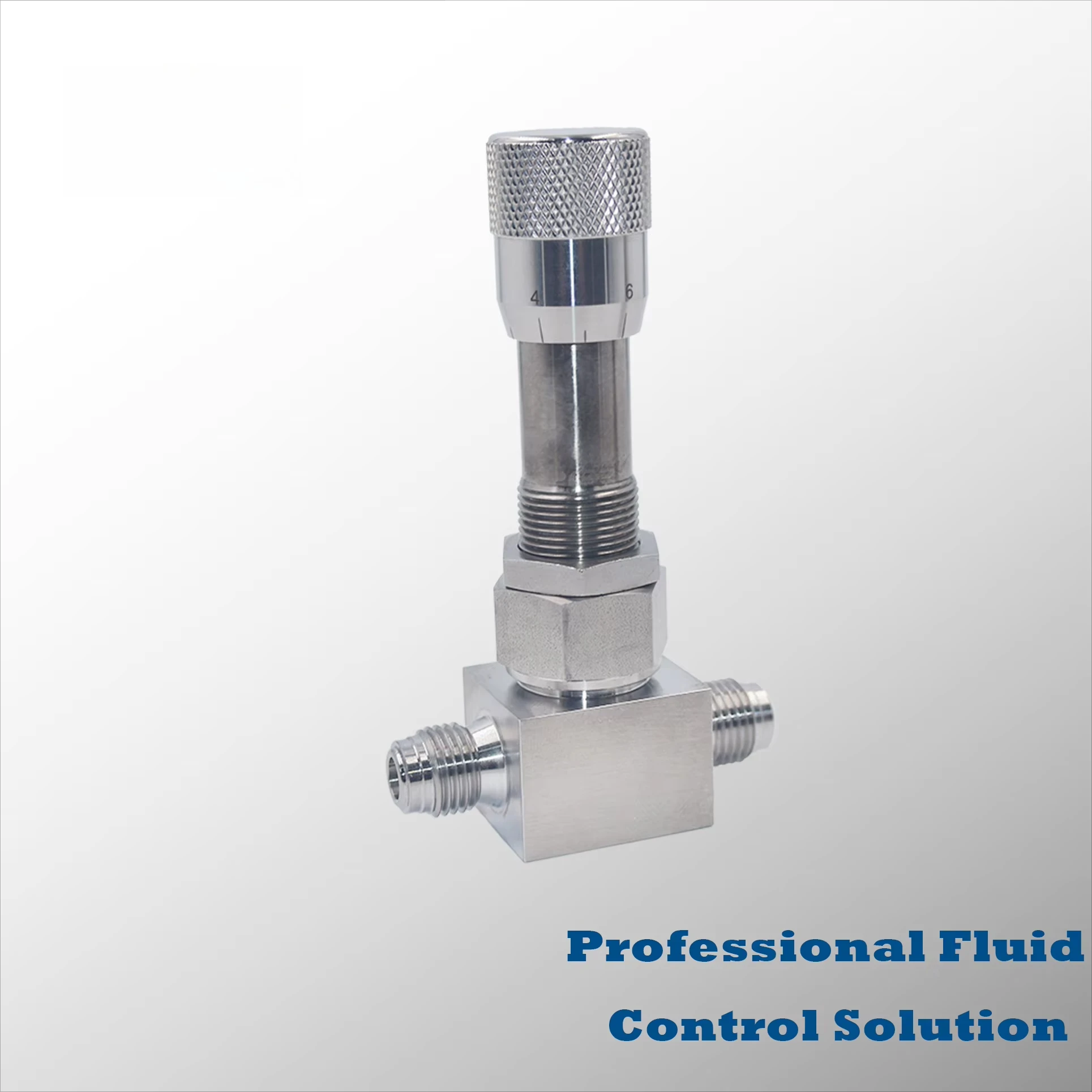 Interchangeable 316SS  Double Outer Screw  NPT/BSPP/BSPT  Threaded   Metering Valve  ASME ASTM  DIN  GB  API