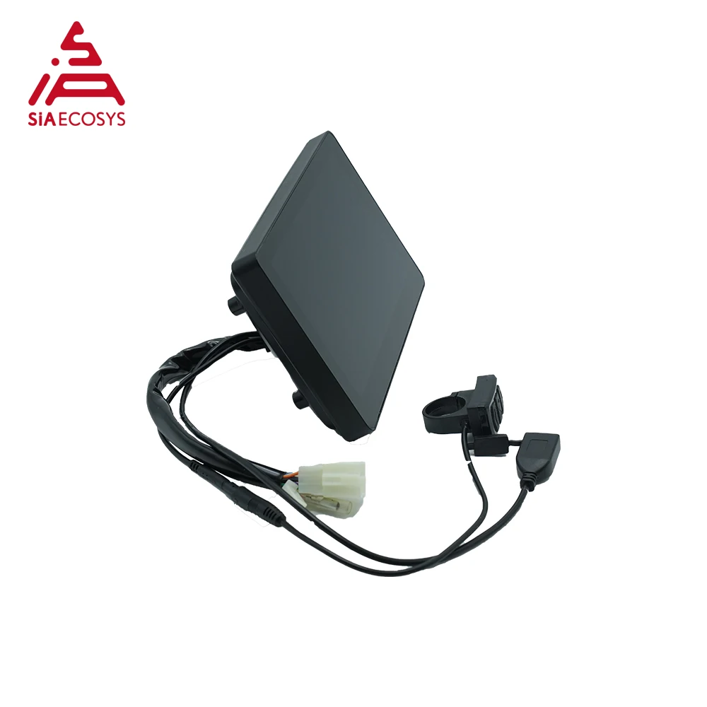 SiAECOSYS SCJ7088-V1 Intelligent Speedometer Digital Odometer Dashboard for High Speed Electric Motorcycle Scooter Waterproof EV