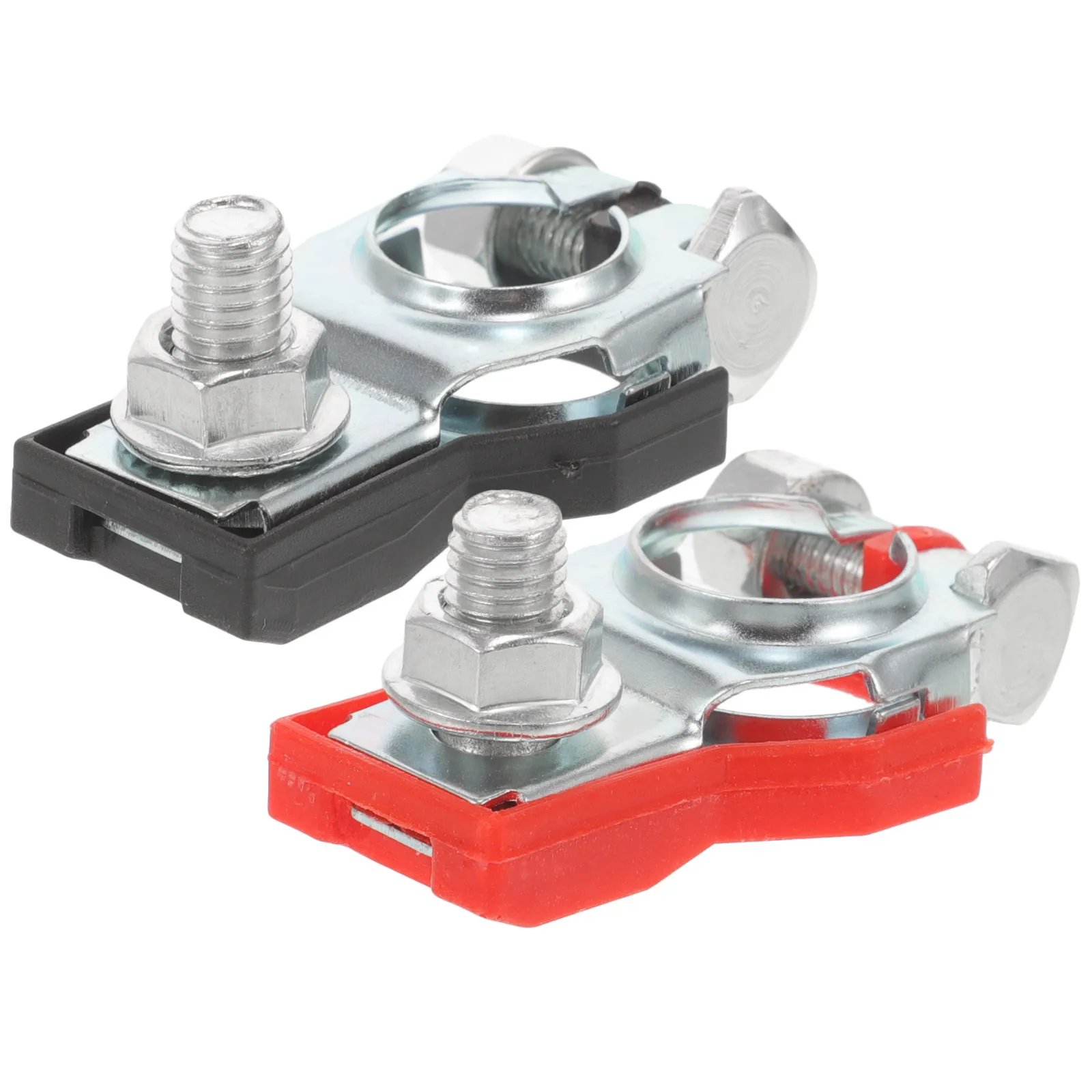 

2Pcs Clamp Zinc-Plated Anti-Rust Durable Clamp for Japanese Vehicle Car Terminal Connector Electrical Test Clip