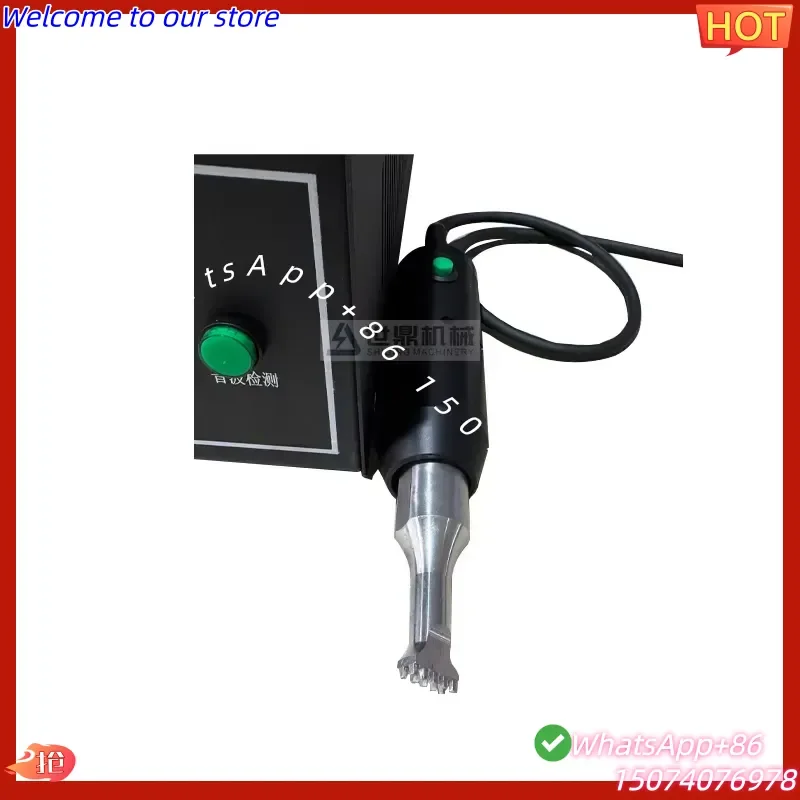 2026 220V 35KHZ Ultrasonic Spot Welding Machine Can Weld Cotton Quilts Nylon and Plastic