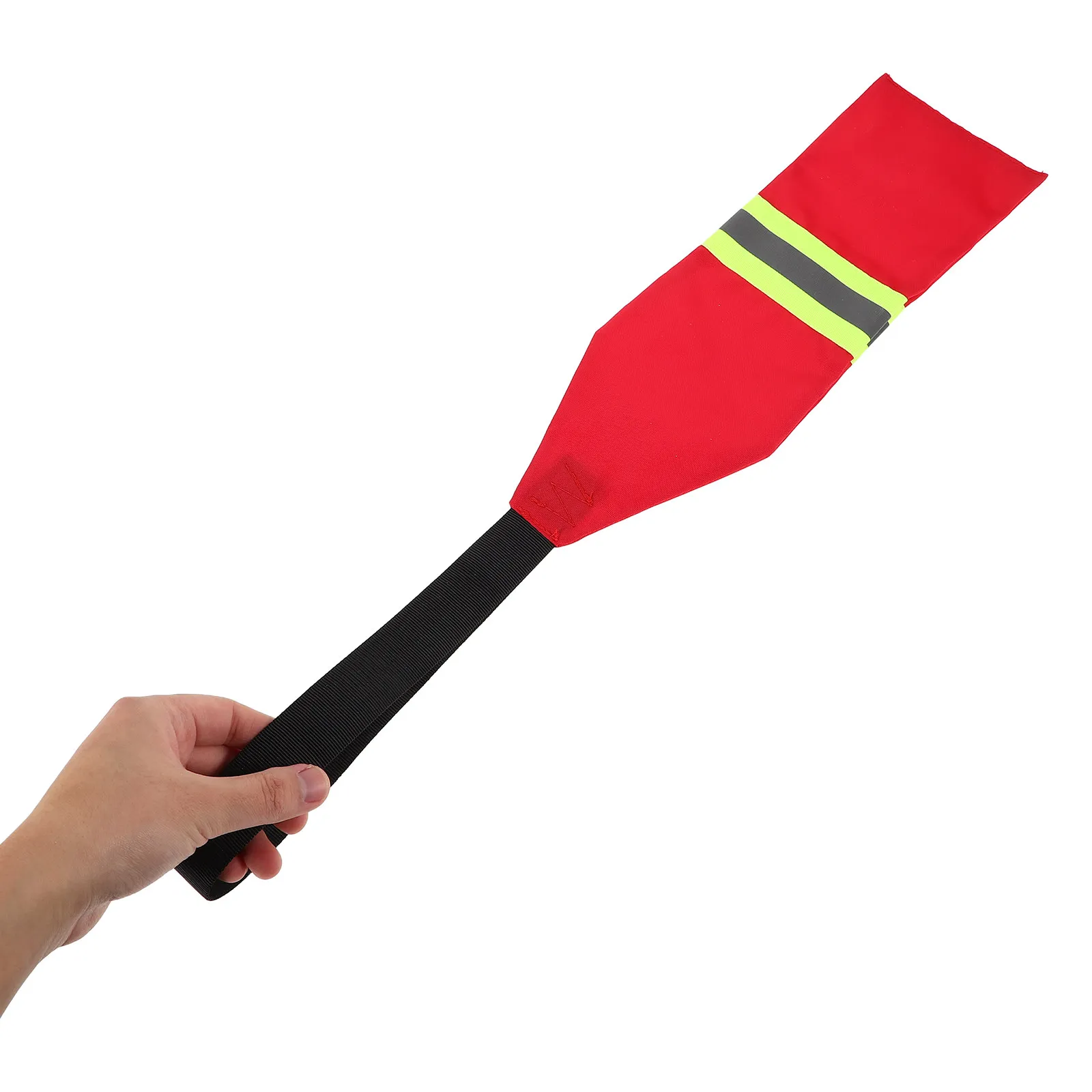 

Ярко-красный флаг для каяка со светоотражающей полосой, из прочной ткани Оксфорд, сигнальный флаг безопасности для водного транспорта, лодок, прицепов и велосипедов