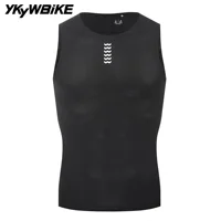 YKYWBIKE-Camiseta interior sin mangas de secado rápido para hombre, chalecos para bicicleta de montaña, camiseta deportiva de compresión para ciclismo