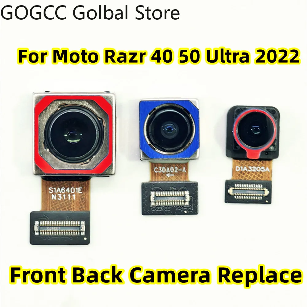 

Ремонтный модуль Origina для Motorola Moto Razr 40 50 Ultra 2022 2020 5G 2019, передняя задняя основная камера, гибкий кабель, замена
