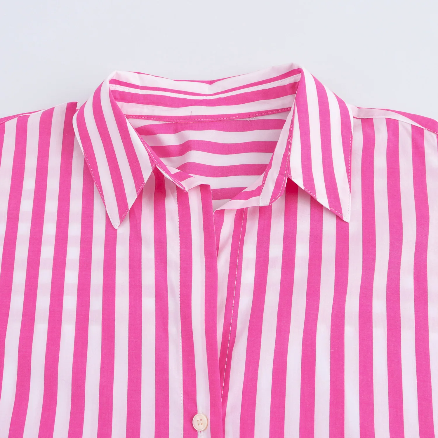 Women Designer Luxury Loose Casual Lapel Long Sleeve Basic Poplin Shirt Fashionable Temperament Versatile Tops