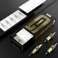 OZER 20 unids/caja agujas de cartucho de tatuaje RL delineador redondo aguja de tatuaje de seguridad esterilizada desechable para suministros de máquinas de tatuaje
