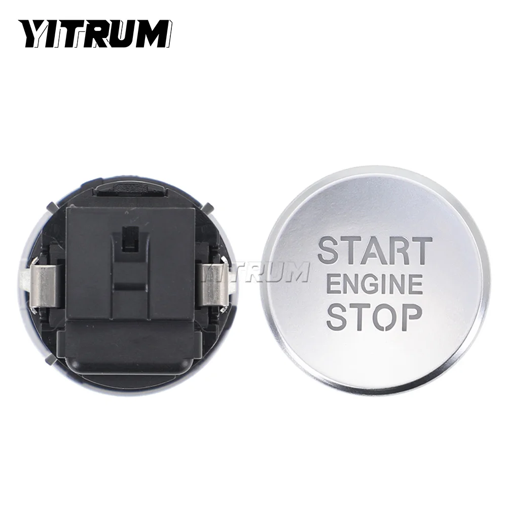 

YITRUM LHD Car Engine Start Stop Ignition Button Switch 7P1905217A For VW Touareg 2011-2014 7P1905217B For Touareg 2015-2018