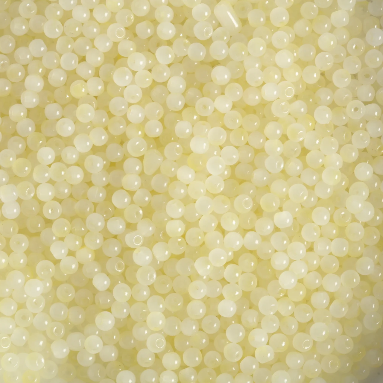 200-1600pcs 4mm Bicolor Gradient Mustard Yellow Round Glass Beads, Loose Spacer Beads for Bracelet Necklace Handmade DIY Jewelry