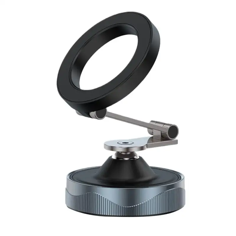

Vacuum Magnetic Phone Stand Car Magnetic Phone Mount 360-Degree Rotation Foldable Auto Accessories Dashboard Smartphone Stand