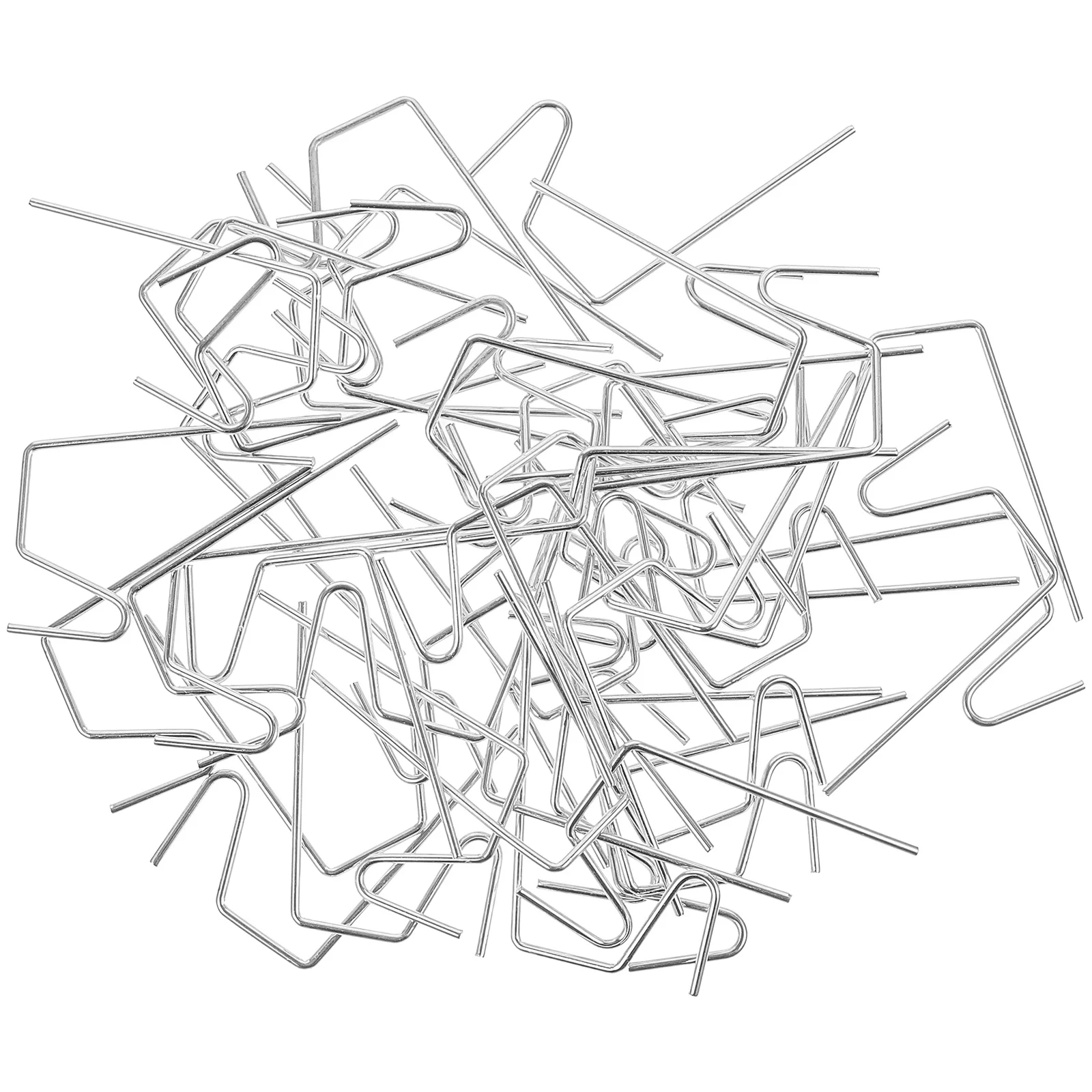 

50Pcs Heavy Duty Gutter Hooks for Lights Metal Clips Hold Up to 5Kg Perfect for Christmas Rope Lamps and Outdoor Festive Decor