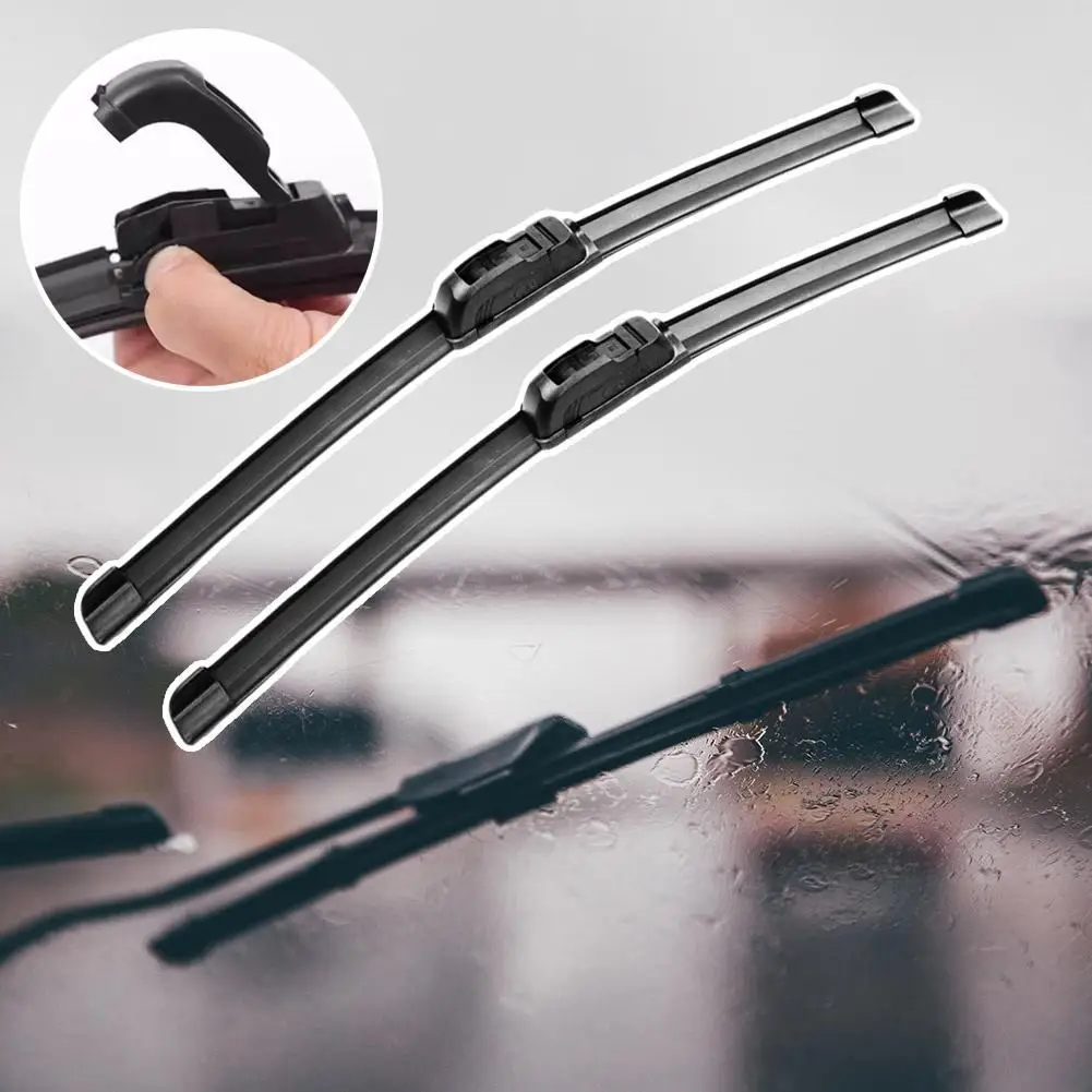 Rain Wiper Blades U-type Soft Rubber Noise Reduction Boneless 16