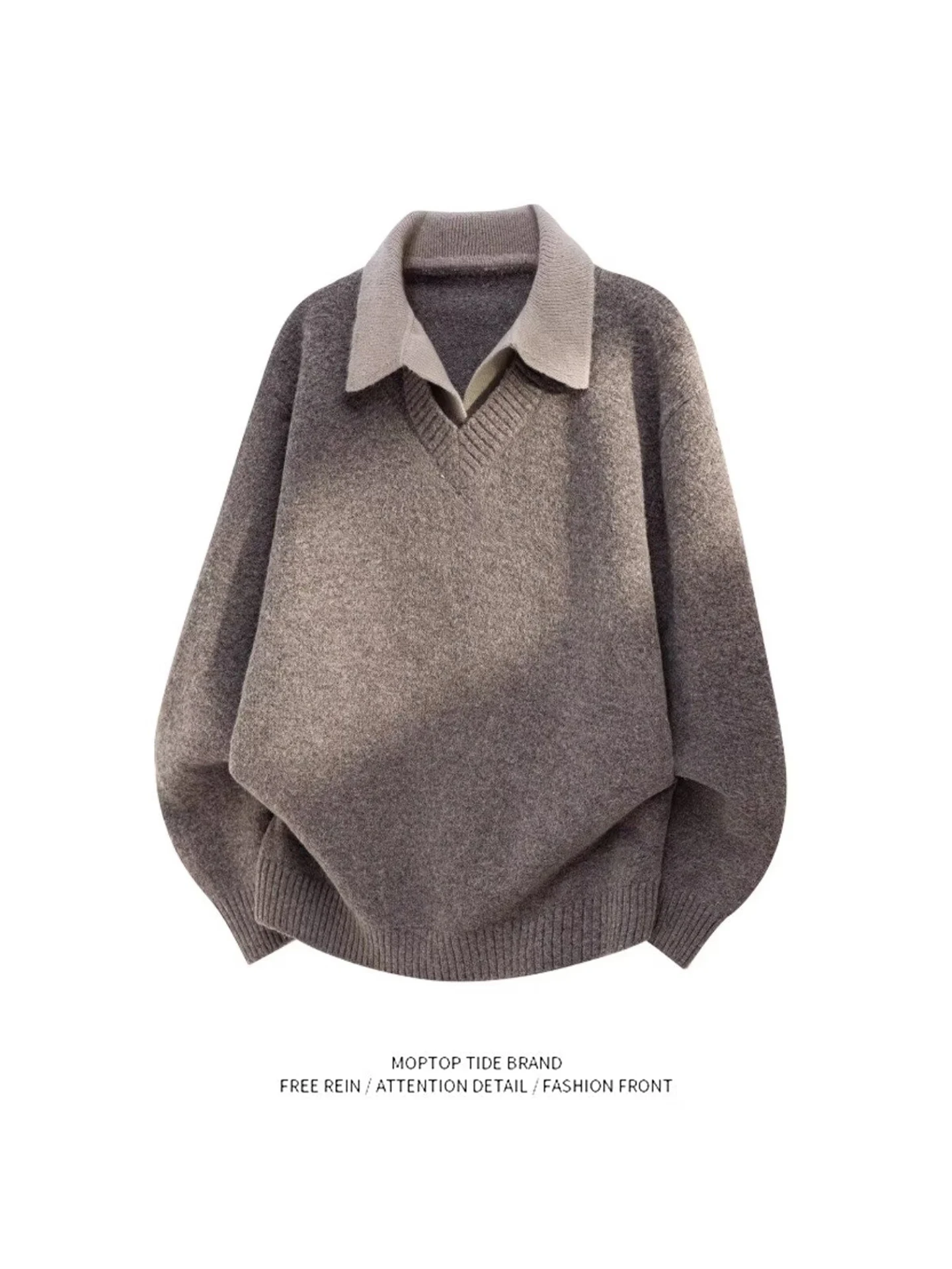 

Sli вязаный свитер, женский базовый свитер из двух предметов, модный универсальный утягивающий топ с воротником, осеннее новое поступление