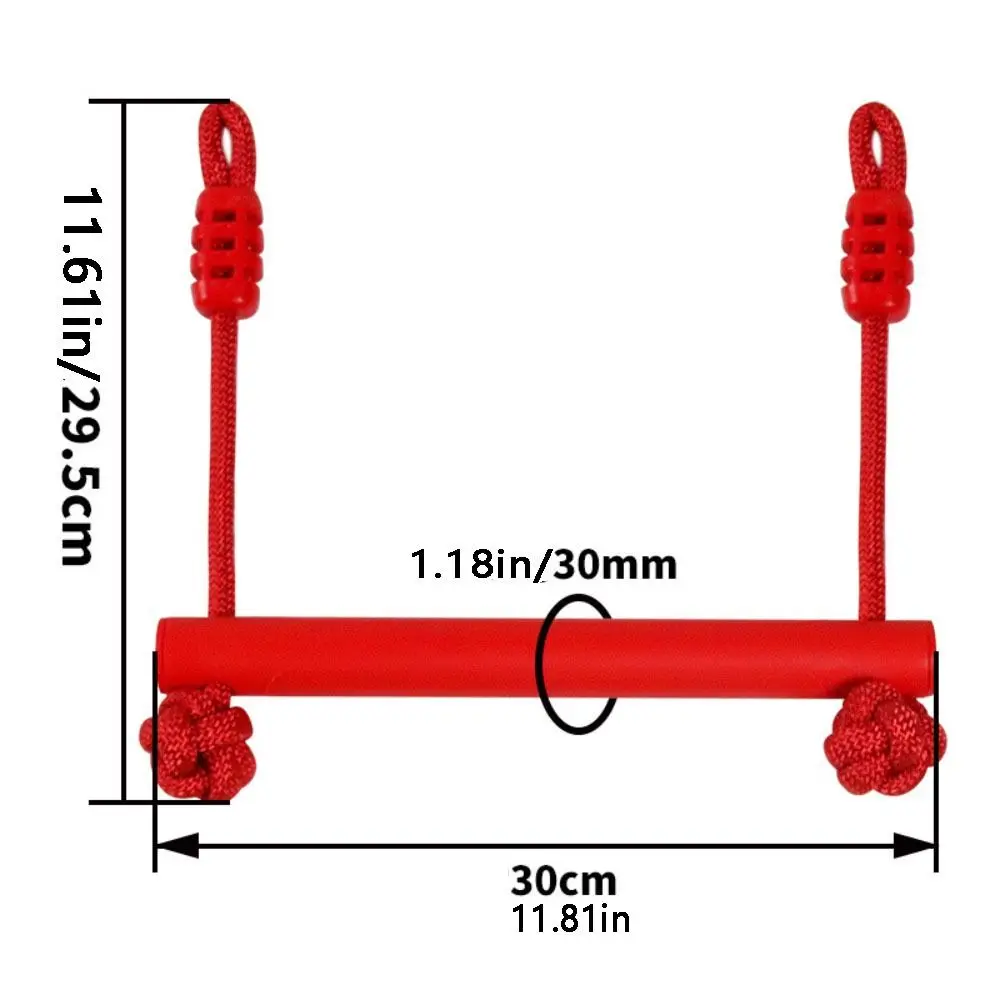 Tragbare Spaß Kinder hängen Bars Spielzeug robuste Slackline Schaukel multifunktion ale Spielgeräte horizontale Kletter stangen Kinder