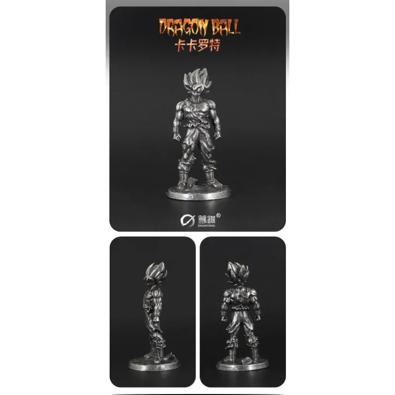 Dragon Ball Son Goku Metal Accessories Anime Cute Desktop Accessories Toy Car Accessories Series Children's Day Birthday Gifts