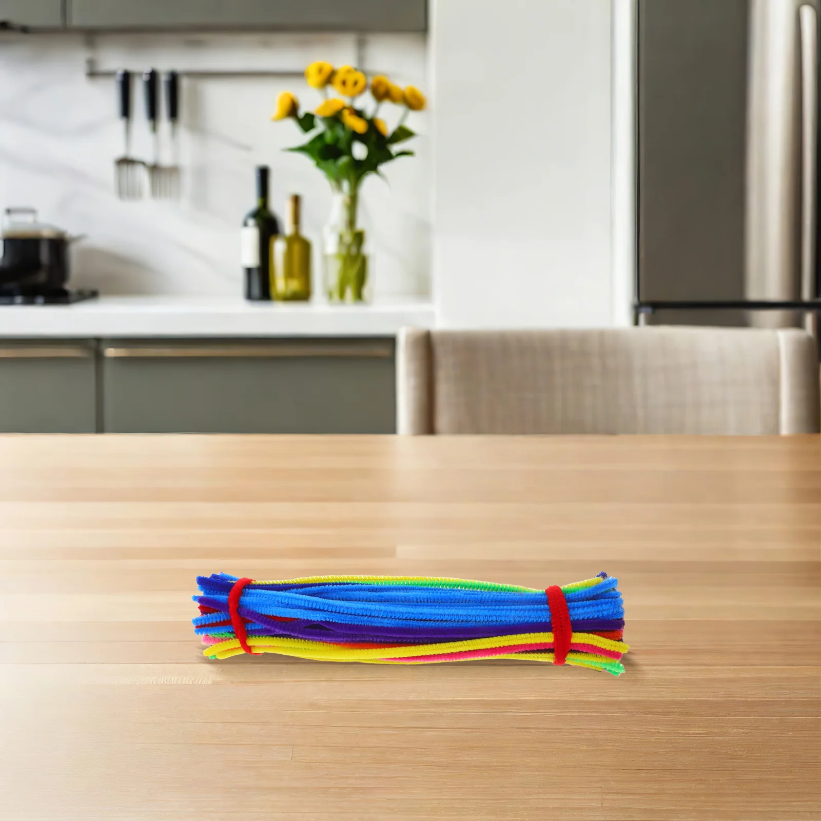 

500Pcs Pipe Cleaners Chenille Stems Assorted Colors for Crafting DIY Flowers Art Supplies Fuzzy Wire Fuzzy Sticks for Crafts