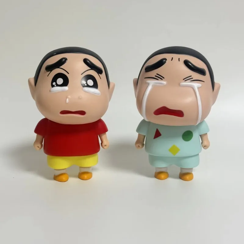 

New 2 Packs Crayon Shin-chan COS Crayon Shin-chan Red Pajamas Rotatable Hands And Feet Creative Ornaments Model Figures