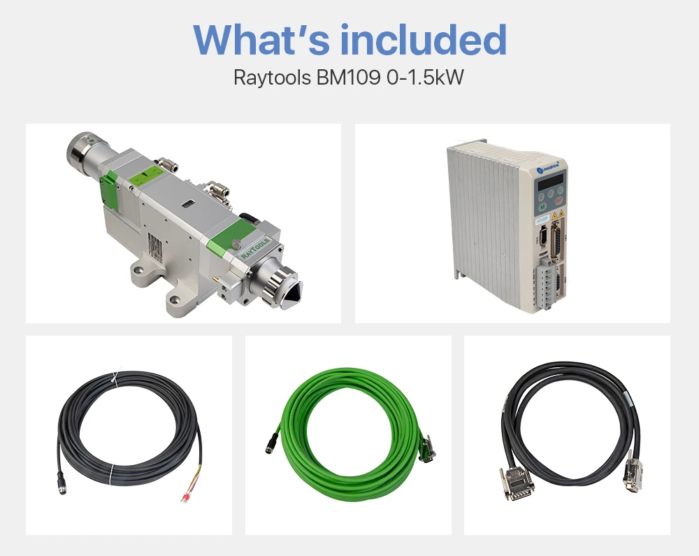 High Power Raytools BM111 BM06K Laser Cutting Head 3KW 6KW Used For Cutting Carbon Steel Stainless Steel