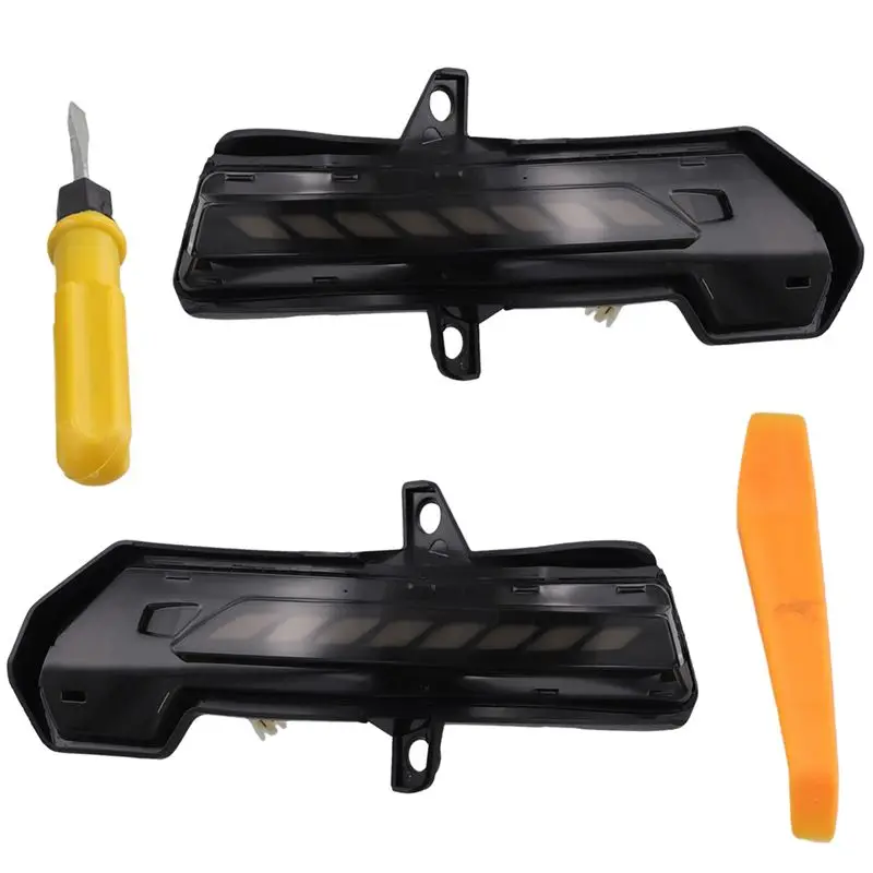 

Car LED Dynamic Turn Signal Light Rearview Mirror Indicator Blinker Light For Cadillac XT4 2019-2020 XT5 2017-2020