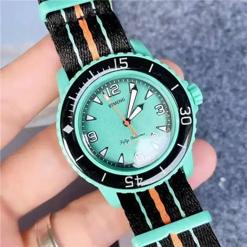 

Оригинальные верхние кварцевые часы для спорта на открытом воздухе, повседневные простые часы с автоматической датой, нейлоновый ремешок, водонепроницаемые светящиеся часы для мужчин, подарок