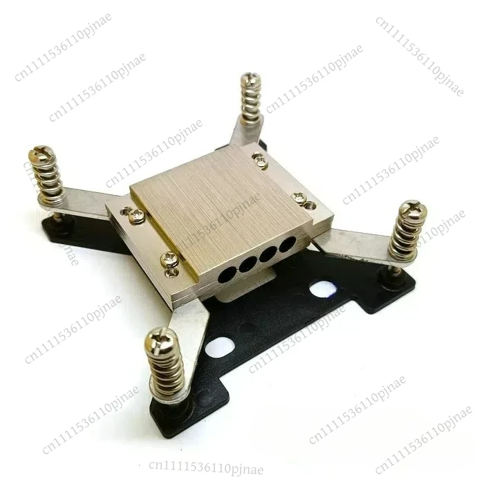 For 115X 1200 1700 AM4 AM5 Heat Pipe Clamp Plate Aluminum Nickel Plated Can Thread 4 6mm Heat Pipes