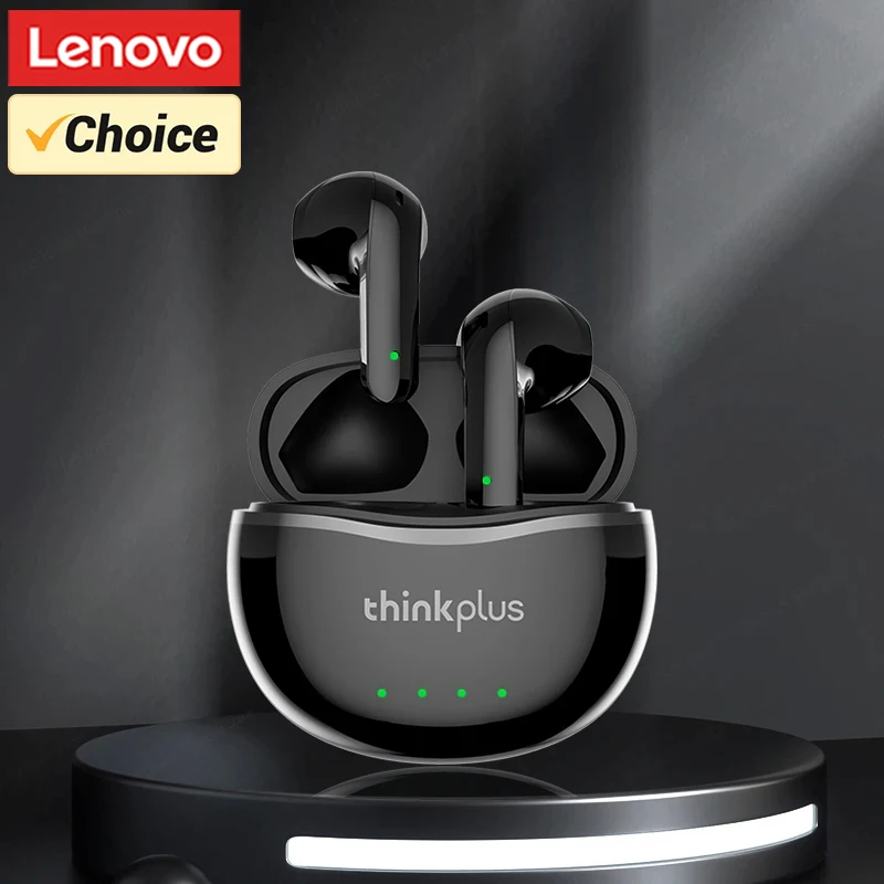 Auriculares Bluetooth originales Lenovo, auriculares estéreo HiFi para música, auriculares inalámbricos con baja latencia para juegos con micrófono X16