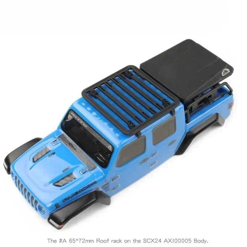 1/18 1/12 1/24 Roof Rack Platform Luggage Rack for TRX4M  SCX24 RC Car Option Parts#A/B/C/D
