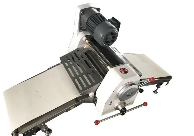 SP-400 mini electric commercial automatic pizza dough roller sheeter machine 220v thickness adjustable thinnest to 1 mm