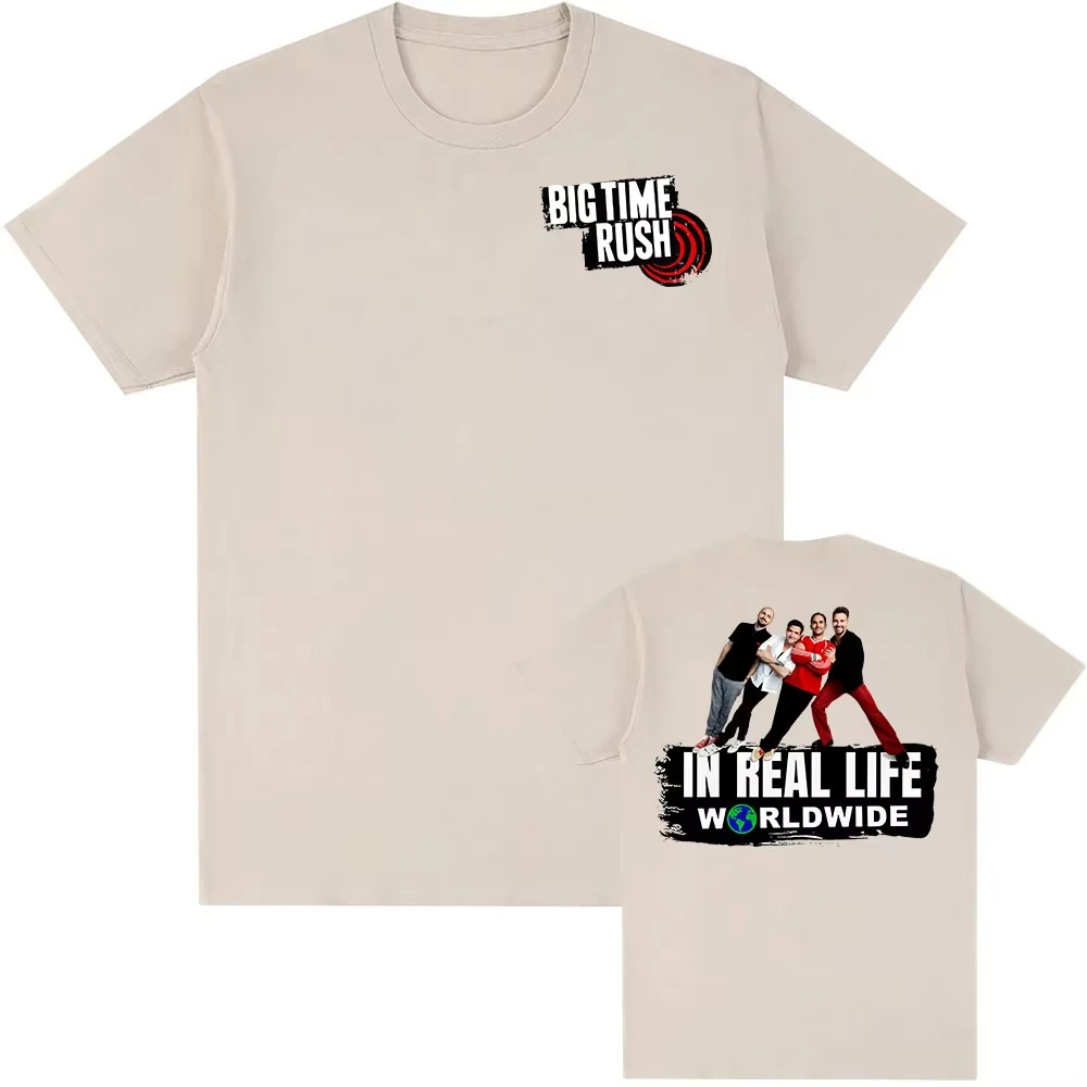 في الحياة الحقيقية في جميع أنحاء العالم وقت كبير راش تي شيرت القطن الصيف جولة الرقبة بلايز للذكور أزياء قصيرة الأكمام تي شيرت الرجال #3