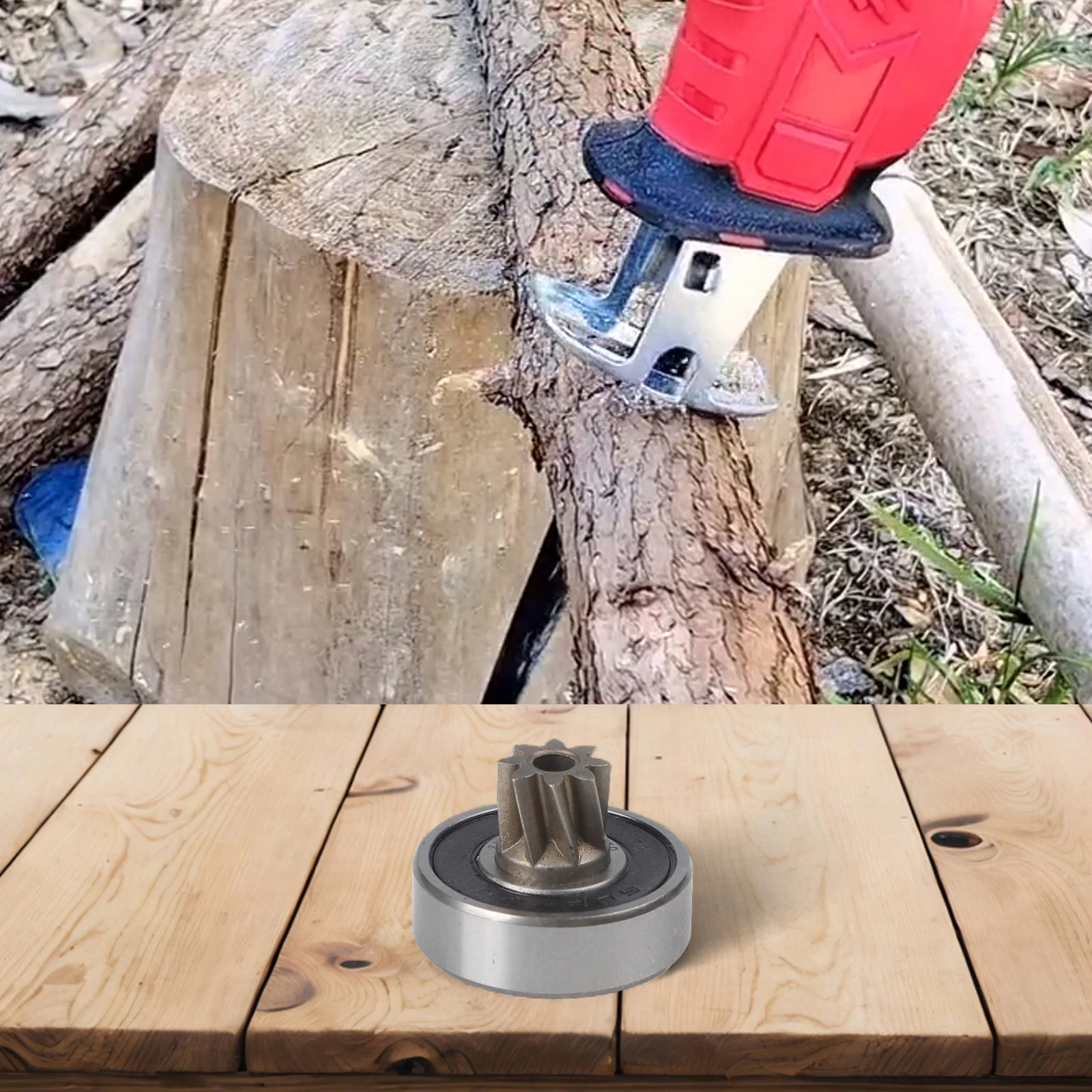 

Для режущей пилы для сабельной пилы, 8-зубчатая шестерня, режущая шестерня, новая, неиспользованная, серебряный цвет, 8-зубчатая шестерня, простая установка