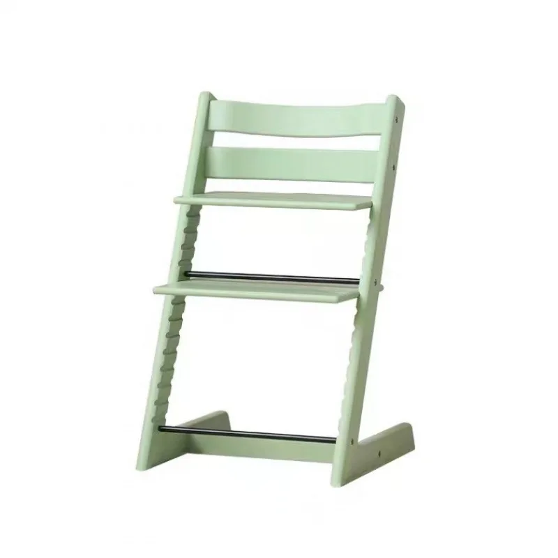 

Baby Eating Baby Child Growth Chair Sitting Seat Nordic Dining Table Chair Solid Wood Multifunctional Dining