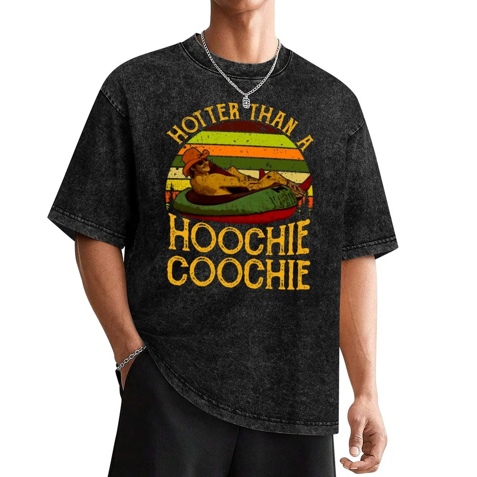 

Hotter Than A Hoochie Coochie T-Shirt customizeds quick-drying oversize t-shirts man mens vintage t shirts