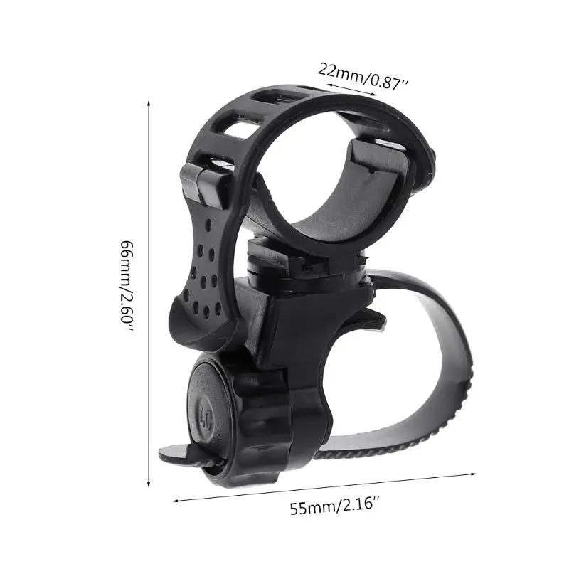 Metal Detector Bike Flashlight Holder PIN POINTER Holder Flashlight MOUNT Suitable for All Kinds of Underground Detectors