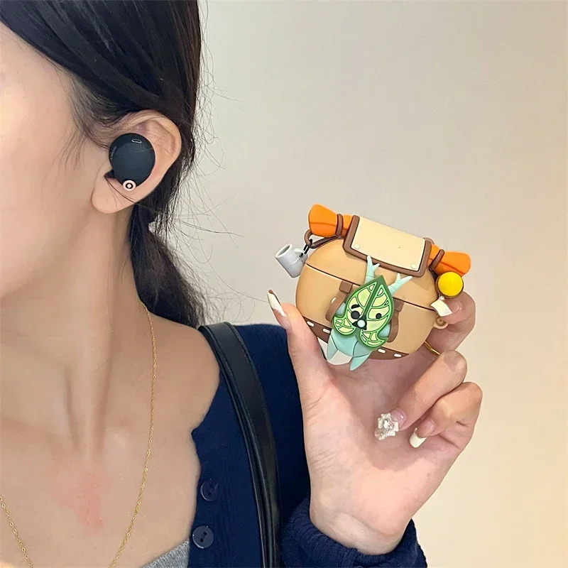 3D Cartoo Anime Game Zeldas Tears Yahaha Figures Earphone Case for Snoy WF-1000XM5 shockproof Earphone Cover for SONY WF-1000XM4