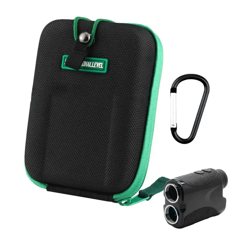 Golf Rangefinder Pouch Golf Range Finder Case With Carabiner Shockproof EVA Carry Bag Golf Rangefinder Storage Box for Golf