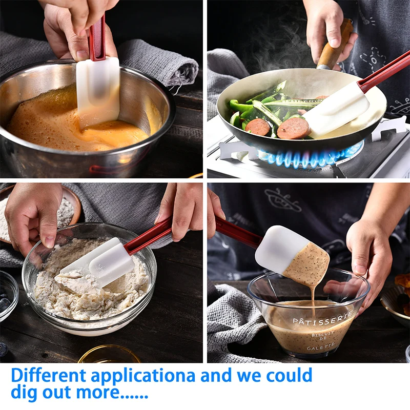 Uniwersalny zestaw silikonowyc – Silicone Spatula Set recenzja i cena