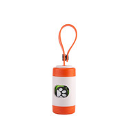 Dog Poop Bag Dispenser Waste Garbage Carrier Holder Hanging Storage Case Colorful Trash Bag Organizer Box Pet Cleaning Tool